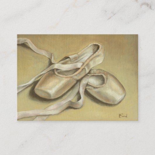 Balletschoenen ACEO-prints Visitekaartje (Voorkant)