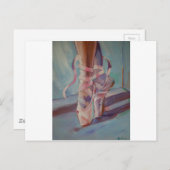 balletschoenen briefkaart (Voorkant / Achterkant)