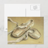 Balletschoenen Briefkaart (Voorkant / Achterkant)
