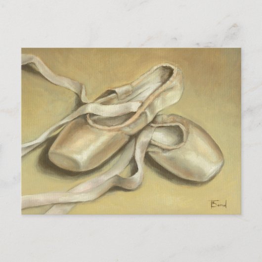 Balletschoenen Briefkaart (Voorkant)