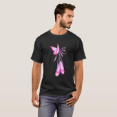 Balletschoenen Butterfly Dancer Cool Dancing Balle T-shirt (Voorkant volledig)