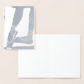 Balletschoenen Folie Kaarten (Display)