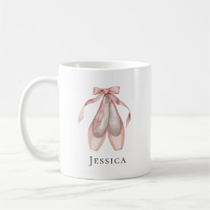 Balletschoenen gepersonaliseerd koffiemok