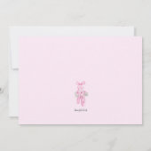 Balletschoenen Kaart (Achterkant)