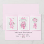 Balletschoenen Kaart (Voorkant / Achterkant)