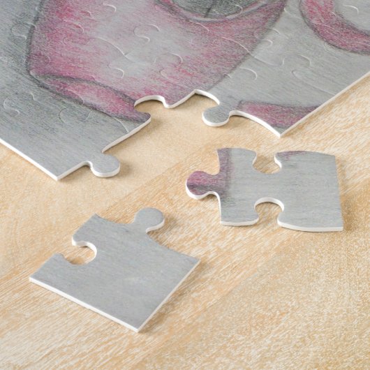 balletschoenen legpuzzel (Zijkant)