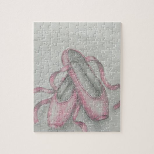 balletschoenen legpuzzel (Verticaal)