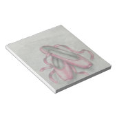 balletschoenen notitieblok (Schuin)