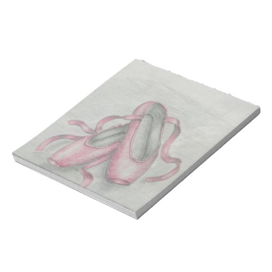 balletschoenen notitieblok (Linkerzijde)