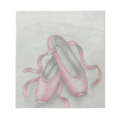 balletschoenen notitieblok (Voorkant)