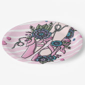 Balletschoenen Papieren Bordje (Gekanteld)