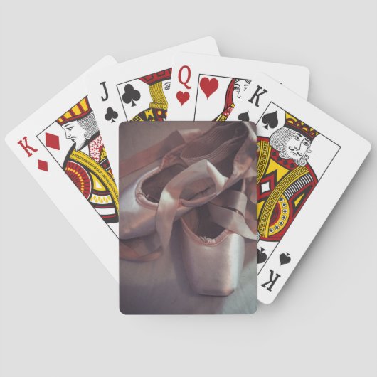 balletschoenen pokerkaarten (Achterkant)