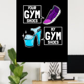 Balletschoenen Poster (Thuiskantoor)