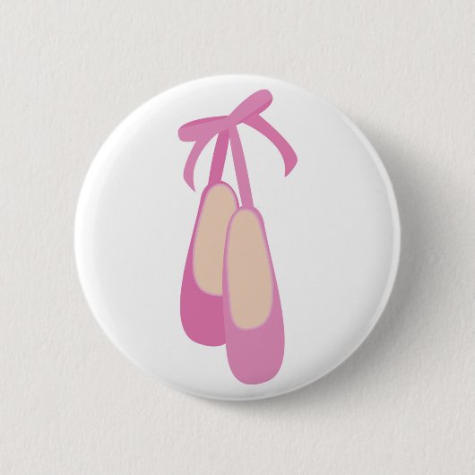 Balletschoenen Ronde Button 5,7 Cm (Voorkant)