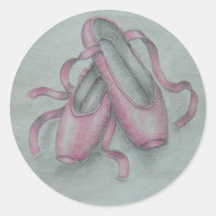 Balletschoenen Ronde Sticker