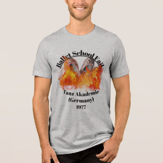 Balletschool mislukt Mannen Tri-Blend Shirt
