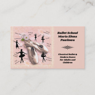Balletschool Visitekaartje
