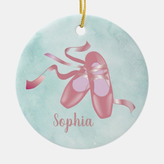 Balletschotels Design Ceramic Ornament (Voorkant)
