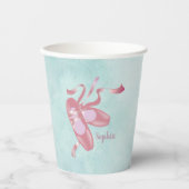 Balletschotels Ontwerppapierbekertjes Papieren Bekers (Voorkant)