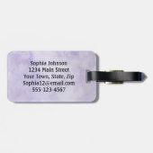 Balletschoten Bagagelabel ontwerp (Achterkant horizontaal)