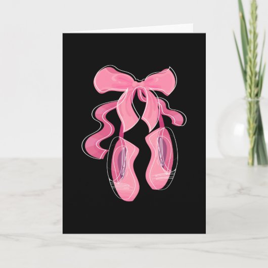 Balletschoten Ballet Dance-dansers Kaart (Voorkant)