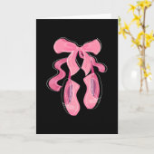 Balletschoten Ballet Dance-dansers Kaart (Gele Bloem)