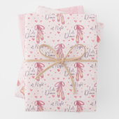 Balletschoten en -hart inpakpapier vel (In situ)