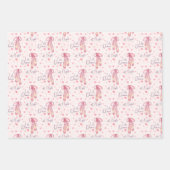 Balletschoten en -hart inpakpapier vel (Voorkant)