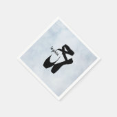 Balletschoten — Ontwerp Papier servetten (Hoek)