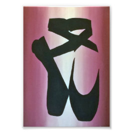 Balletslippers, 5x7 afdrukken foto afdruk