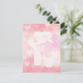 Balletslippers Bedankkaart (Staand voorkant)