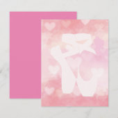 Balletslippers Bedankkaart (Voorkant / Achterkant)