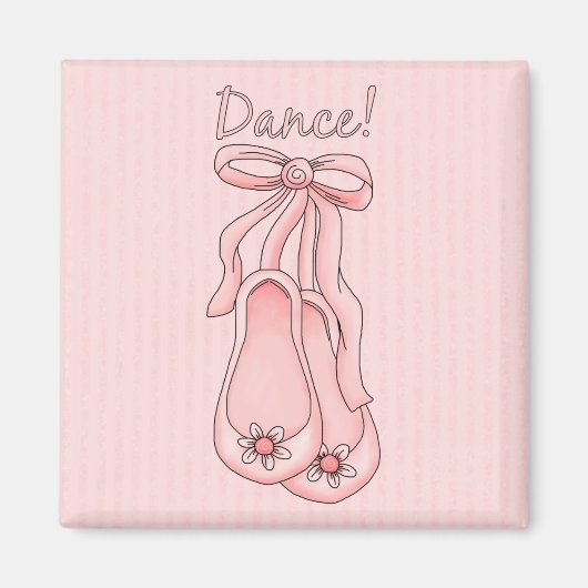 Balletslippers Magneet (Voorkant)