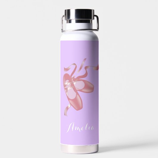 Balletslippers met kopervacuüm waterfles (Achterkant)