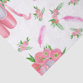 Balletslippers (ontwerp 12) Ontkoppeling Tissuepapier (Detail)