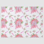 Balletslippers (ontwerp 12) Ontkoppeling Tissuepapier (Voorkant)