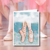 Balletslippers Opmerking Kaart