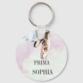 Balletslippers Pointe Personal Pink Sleutelhanger
