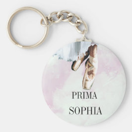 Balletslippers Pointe Personal Pink Sleutelhanger