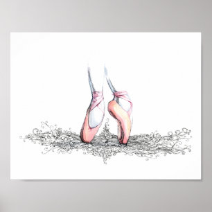 Balletslippers Poster