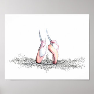 Balletslippers Poster