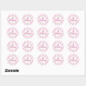 Balletstickers Ronde Sticker (Vel)
