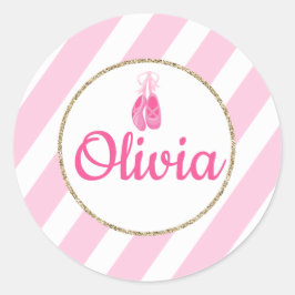Balletstickers Ronde Sticker