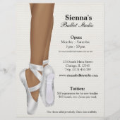 Balletstudio Flyer (Voorkant)