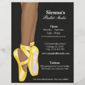 Balletstudio Flyer (Voorkant)