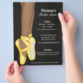 Balletstudio Flyer (Hand)