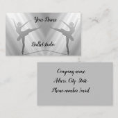 Balletstudio Visitekaartje (Voorkant / Achterkant)