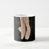 Ballettenschoenen - zwart roze goud koffiemok (Center)