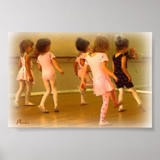 Ballettraining Poster (Voorkant)