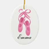 Balletversiering Keramisch Ornament (Voorkant)